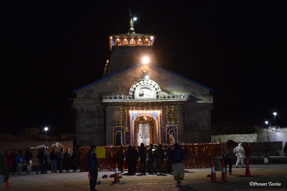 Kedarnath Dham during Early Morning