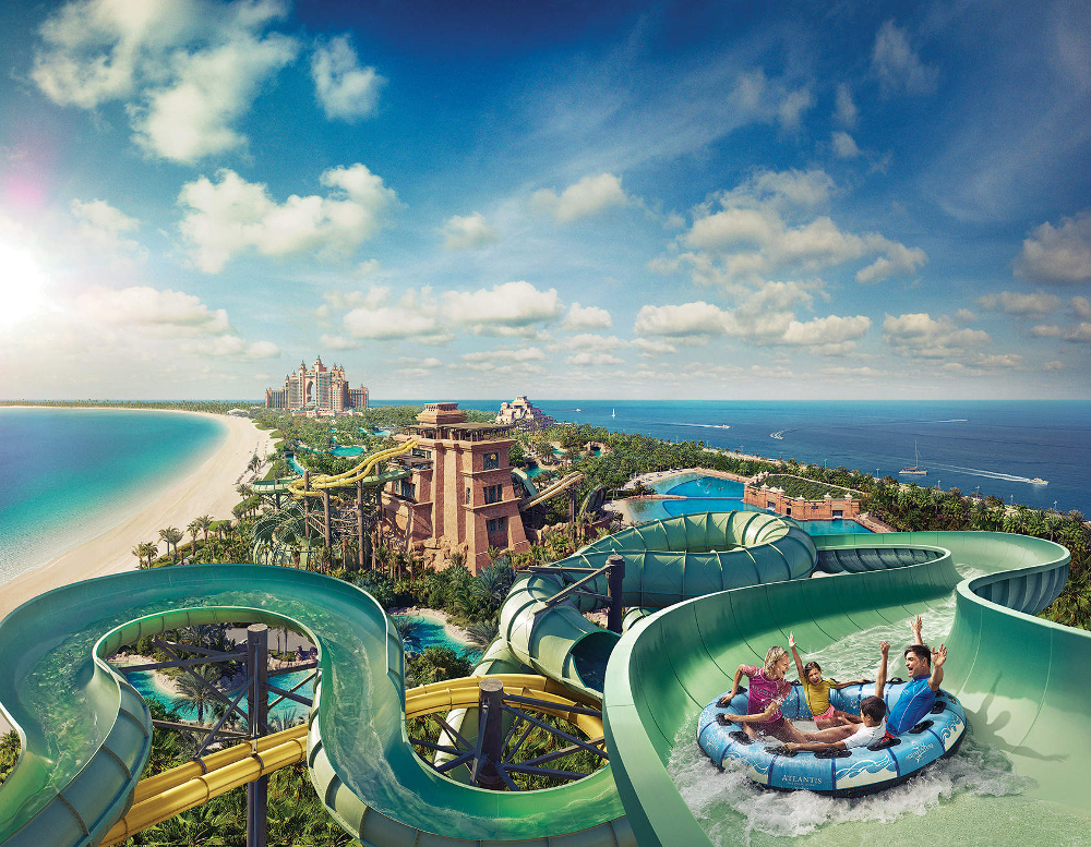 Thrilling Dubai Atlantis Aquaventure Waterpark