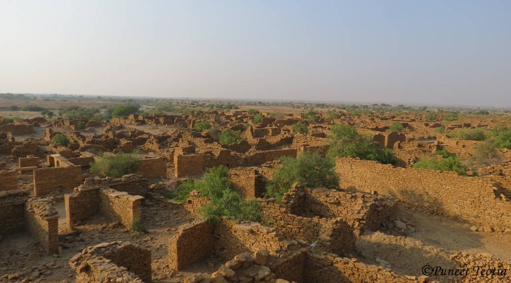 Jaisalmer Via Bikaner: Part 2- Living Fort of Jaisalmer and Story of Kuldhara