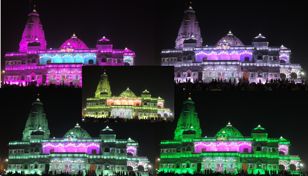 A Temple Which Changes Color